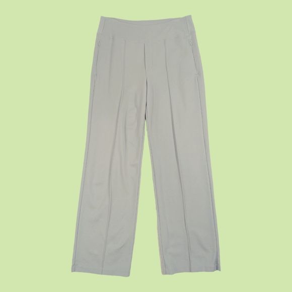 Athleta‎ Eastbound Wide Pant - Coast Grey Size 12 - Picture 1 of 5